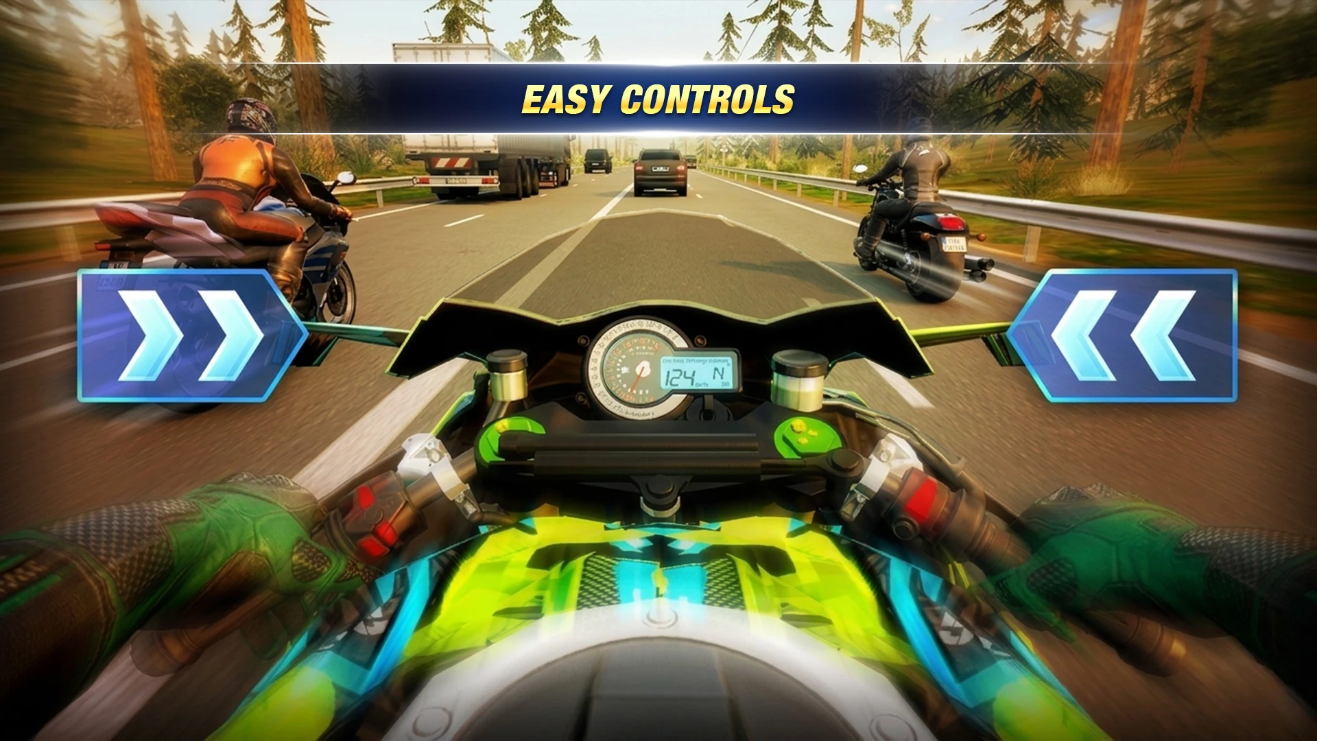 Bike Highway Racer TV screenshot