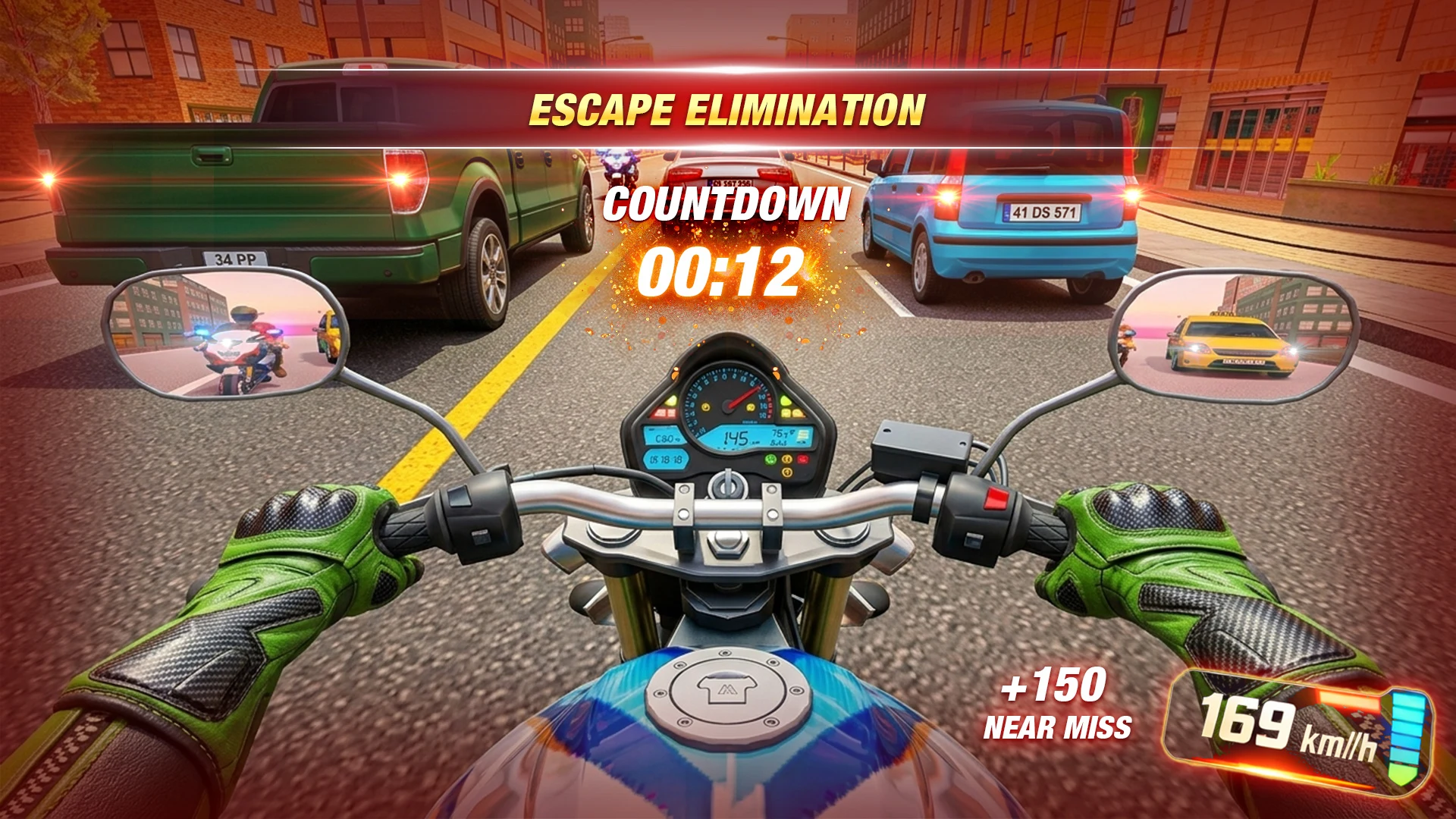Bike Highway Racer TV screenshot