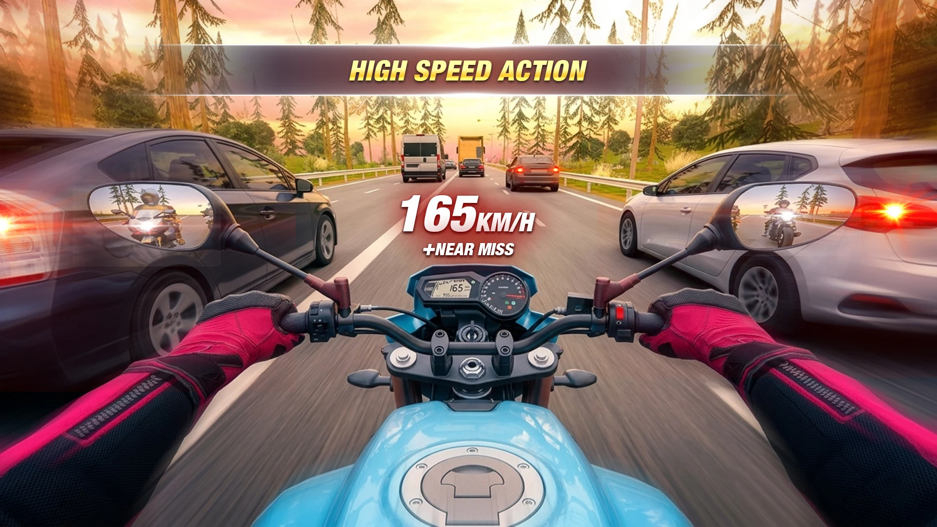 Bike Highway Racer TV screenshot